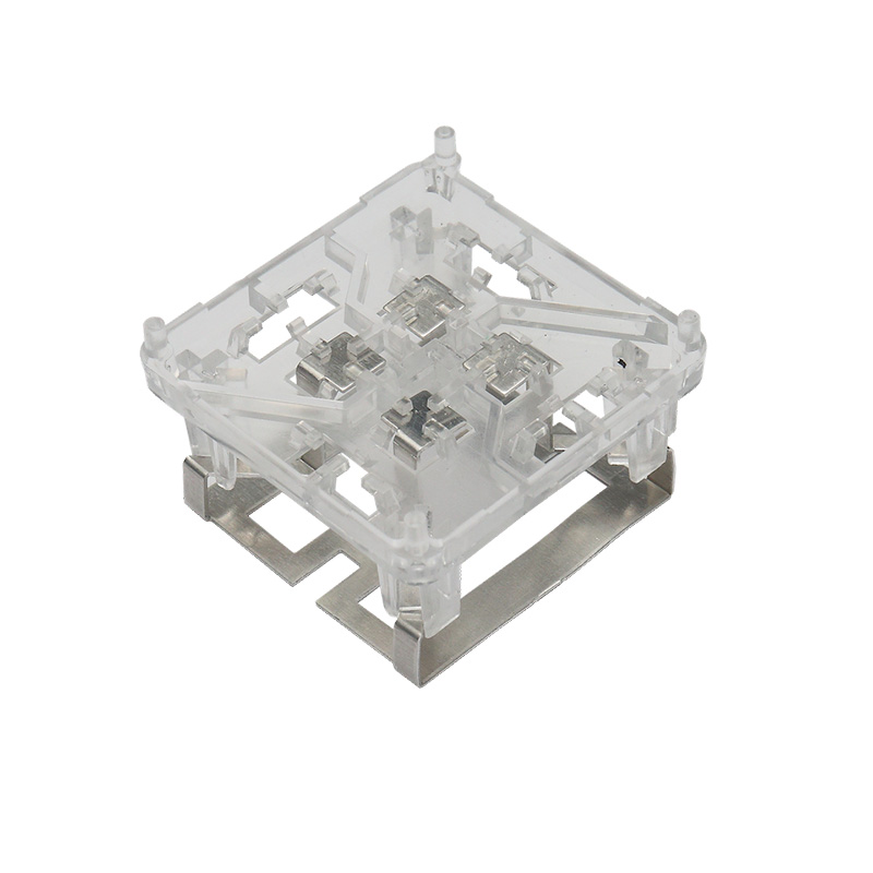 Peças de forma irregular personalizada de plástico