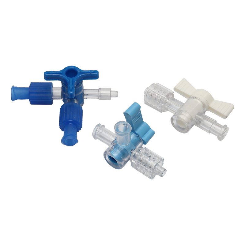 Instrumento de injeção médica de três vias Stopcock