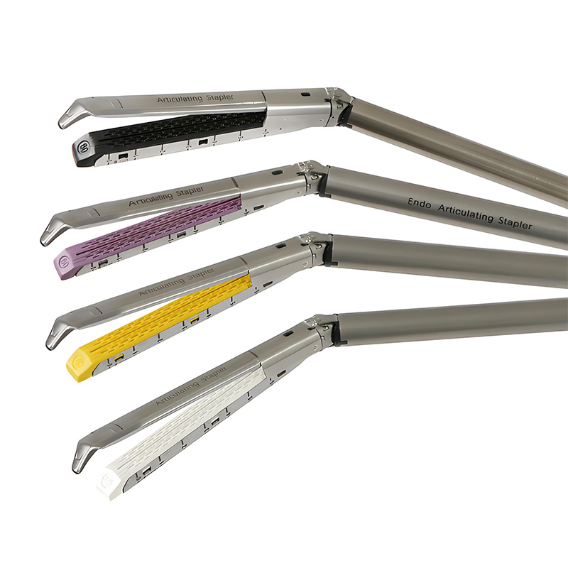 Grampeador linear endoscópico descartável e recarregar